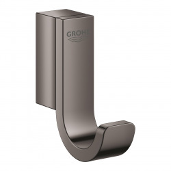 Grohe Selection Single robe hook, Hard graphite (41039A00)