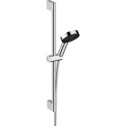 Hansgrohe Pulsify Select Relaxation Shower Set XXL Performance 105mm 3 jets EcoSmart 9l/min + Chrome Shower Bar 65cm(24161000)