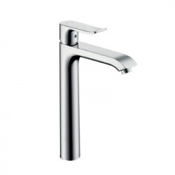 Hansgrohe Metris Single lever basin mixer 260 for wash bowls with pop-up waste, Chrome (31082000)