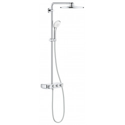 Grohe Euphoria SmartControl System 310 Duo Shower system with thermostat for wall mounting, Chrome (26507000)