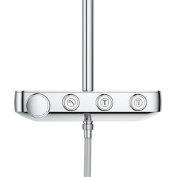 Grohe Euphoria SmartControl System 310 Duo Shower system with thermostat for wall mounting, Chrome (26507000)