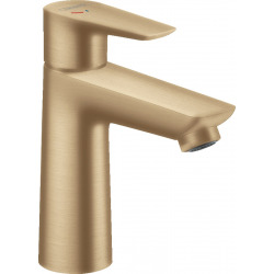 Hansgrohe Talis E Single lever basin mixer 110 CoolStart without waste, brushed bronze (71714140)