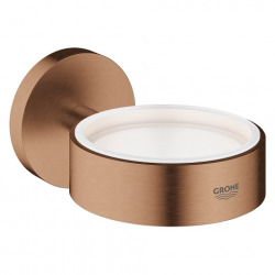 Grohe Essentials Soap/glass dish holder, Brushed warm sunset (40369DL1)