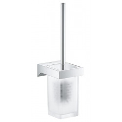 Grohe Selection Cube Toilet brush set, Chrome (40857000)