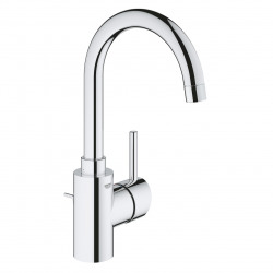 Grohe Concetto Single-lever basin mixer 1/2" L-Size with adjustable flow limiter, Chrome (32629002)