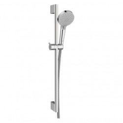 Hansgrohe Shower set Logis single lever mixer + Vernis hand shower 2 jets + Shower bar, Chrome  (71247000-Vernis)