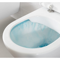 Villeroy & Boch O.novo Washdown toilet, rimless, wall-mounted, Alpine White , 360 mm x 560 m (5660R001)
