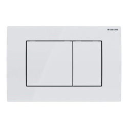 Geberit Delta30 Flush plate for dual flush, alpine white (115.137.11.1)