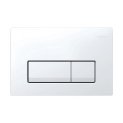 Geberit Delta 50 Flush plate for dual flush, alpine white (115.119.11.1)