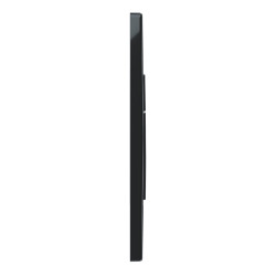 Grohe Even Flush plate for dual flush, long-lasting gloss black (38966KV0)