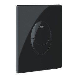 Grohe Start Flush plate with dual flush, long-lasting gloss black (38505KV0)