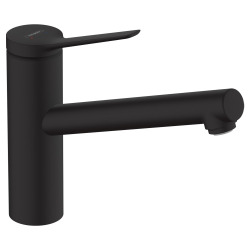 Hansgrohe Zesis M33 kitchen mixer 150 1jet, matt black (74802670)