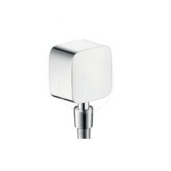 Fixfit Wall outlet with non-return valve and pivot joint (27414000)