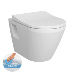 Vitra  Integra rimless toilet with softclose seat (7062-003-6288)