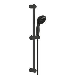 Grohe Vitalio Start 100 2 jet shower set with rail, Matt black (279482430)