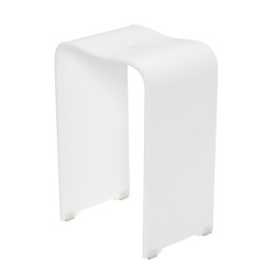 Swiss Aqua Technologies Bathroom / shower stool, White (SATSTOLPLASTB)