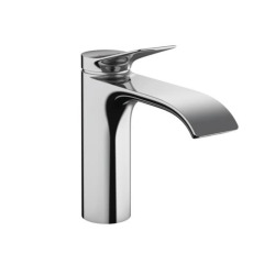 Hansgrohe Vivenis Basin mixer 110 with pull cord and drain, waterfall spout, Chrome (75020000)