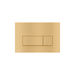 Alca Dual Flush Plate, Matt Gold (M57-G-M)