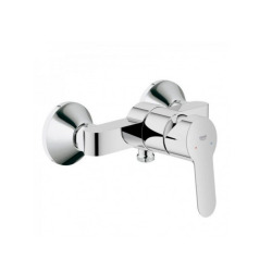 Grohe Shower Set Single-Lever Mixer + Tempesta 100 Complete Shower Set, 1 Spray (MitigeurD1-TEMPESTA4)