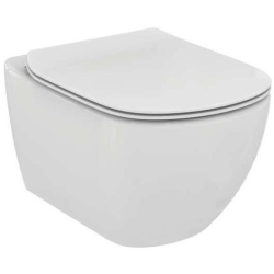 Ideal Standard Tesi Rimless - Wall-hung toilet with soft close seat (T355101)