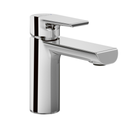 Villeroy & Boch Liberty Single lever basin mixer, with waste, Chrome (TVW10700100061)