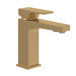 Villeroy & Boch Architectura Single lever basin mixer with waste, Brushed gold (TVW12500100076)