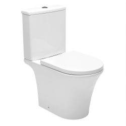 Swiss Aqua Technologies Close coupled WC with softclose seat - bottom water inlet (SATBRE030RREXVP)