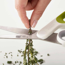 Joseph Joseph PowerGrip™ Kitchen Scissors with Integrated Thumb Grip, green (10302)