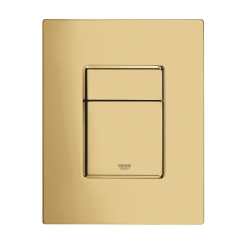 Toilet Pack Grohe Rapid SL Frame + Infinitio Rimless Toilet + Grohe Gold Mirror Effect Flush Plate (RapidSLInfinitio-gold)