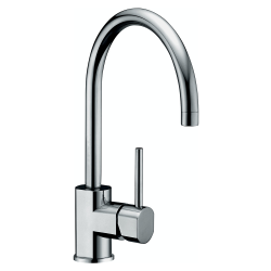 Franke FC 650.031 Galley Single-Lever Kitchen Mixer Tap, Chrome (115.0156.315)