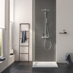 Grohe Euphoria SmartControl System 310 Cube Duo Shower System with thermostat for wall mounting (26508LS0)