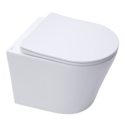 Villeroy & Boch Pack WC Frame + Infinitio Rimless WC + Soft-Close Seat + White Flush Plate + Cladding Set (VCNINFI2SB)