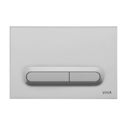 Vitra  82cm support frame + SAT rimless toilet + Softclose seat + Matt chrome plate (VUNI82SAT-5)