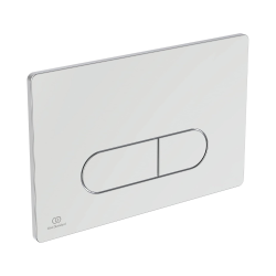 Ideal Standard Oleas Mechanical Flush Plate 234x8.5x154 mm, White (R0115AC)