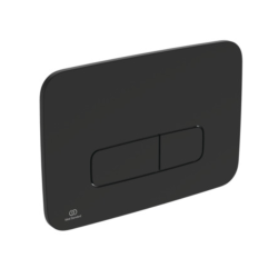 Ideal Standard Oleas Mechanical Flush Plate, 241x8.5x165 mm, Matte Black (R0123A6)