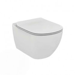 Ideal Standard TESI - AquaBlade Rimless Toilet + ultra-thin soft-close seat (T354601)