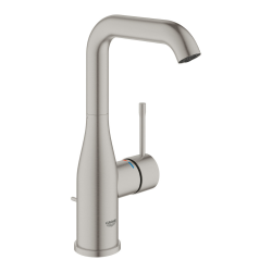 Grohe Essence Single lever basin mixer, Size L, SuperSteel (24174DC1)