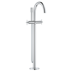 Grohe Essence 1/2″ above-ground shower, brushed nickel (25044003)