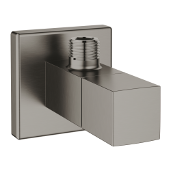 Grohe Eurocube 1/2″ angle stopcock, brushed hard graphite (G22012AL0)