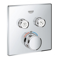 Grohe Grohtherm SmartControl Thermostat for concealed installation with 2 valves (29124000)