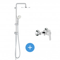 Grohe Tempesta Shower set with lever mixer and column (27389XXX)