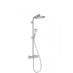 Hansgrohe Crometta S 240 Shower column 1 jet, with Thermostatic mixer, Chrome (27267000)