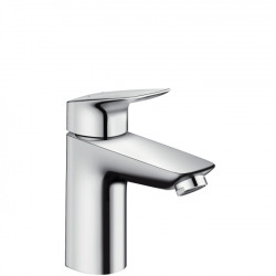 Hansgrohe Logis Single lever basin Mixer 100 with Push-open waste (71107000)