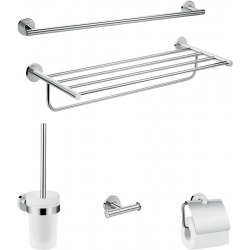 Hansgrohe Logis Universal Bath-accessory extended set 5 in 1, Chrome (41728000)