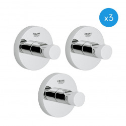 Grohe Set of 3 Wall hooks, concealed fastening (40364001)