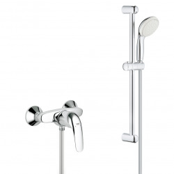 Grohe Pack Euroeco Shower Mixer + Tempesta 100 Complete 2 jets Shower set (32740000-TEMPESTA)