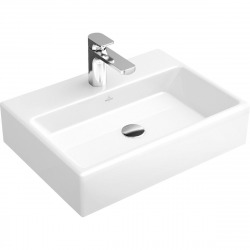 Villeroy & Boch Memento Washbasin 50x42cm with tap hole, without overflow, Alpine white (51335G01)