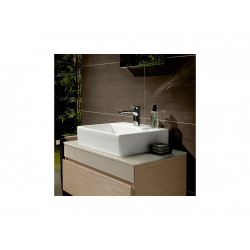 Villeroy & Boch Memento Washbasin 50x42cm with tap hole, without overflow, Alpine white (51335G01)