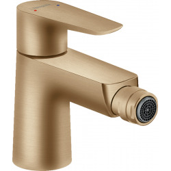 Hansgrohe Talis E Single lever bidet mixer with pop-up waste, Brushed bronze (71720140)