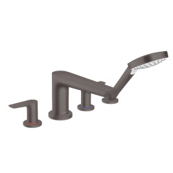 Hansgrohe Talis E 4-hole rim-mounted bath mixer (71748340)